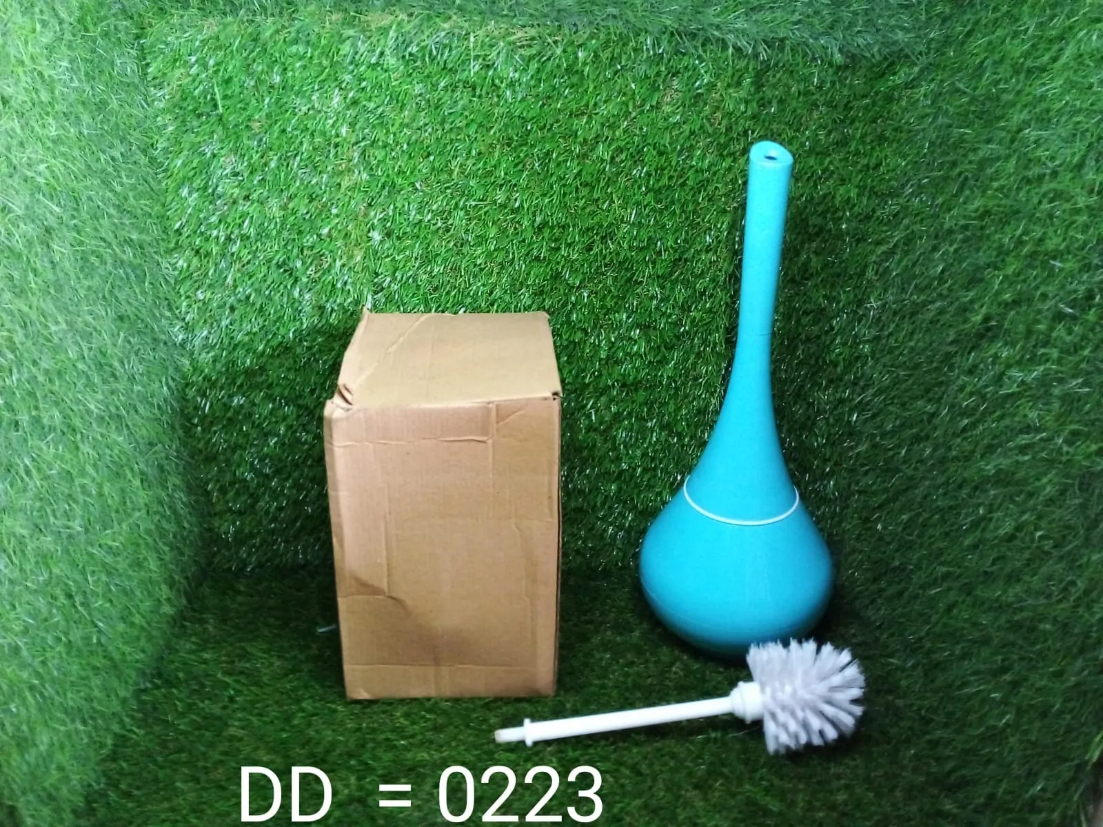 0223 -2 in 1 Plastic Cleaning Brush Toilet Brush with Holder