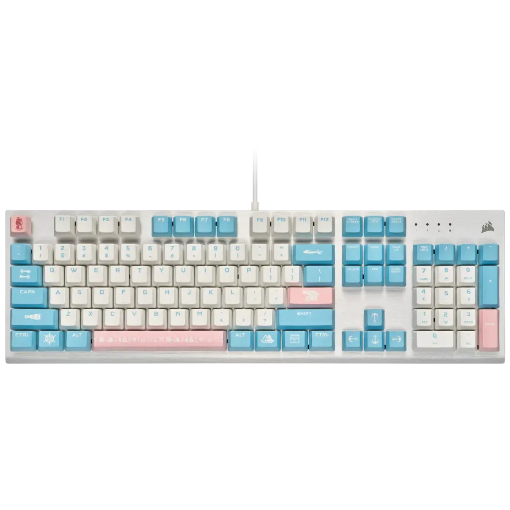 [12月聖誕優惠] Corsair K60 RGB PRO Mechanical Gaming Keyboard – Sweet Sky (Limited Version) CH-910D719-NA