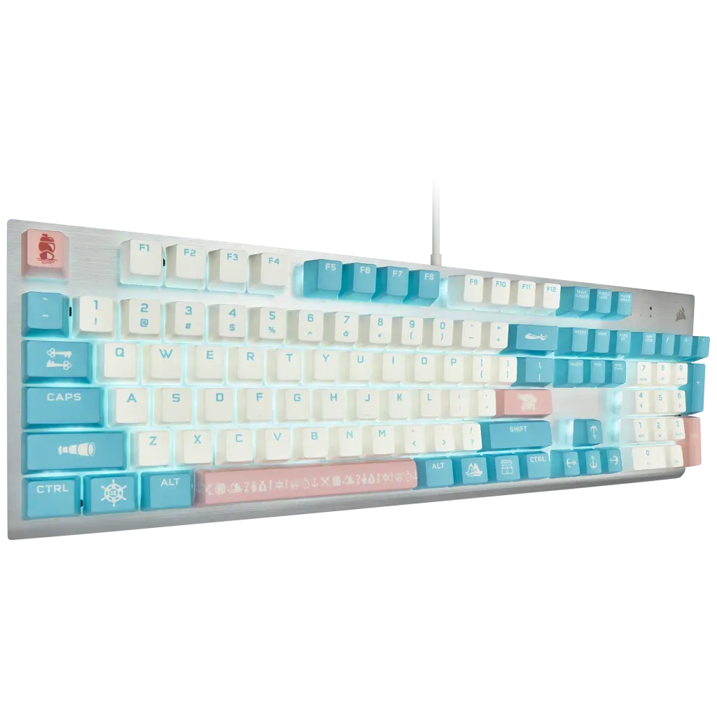 [12月聖誕優惠] Corsair K60 RGB PRO Mechanical Gaming Keyboard – Sweet Sky (Limited Version) CH-910D719-NA