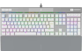 [12月聖誕優惠] Corsair K70 RGB PRO Optical-Mechanical Gaming Keyboard with PBT DOUBLE SHOT PRO Keycaps - White CH-910951A-NA