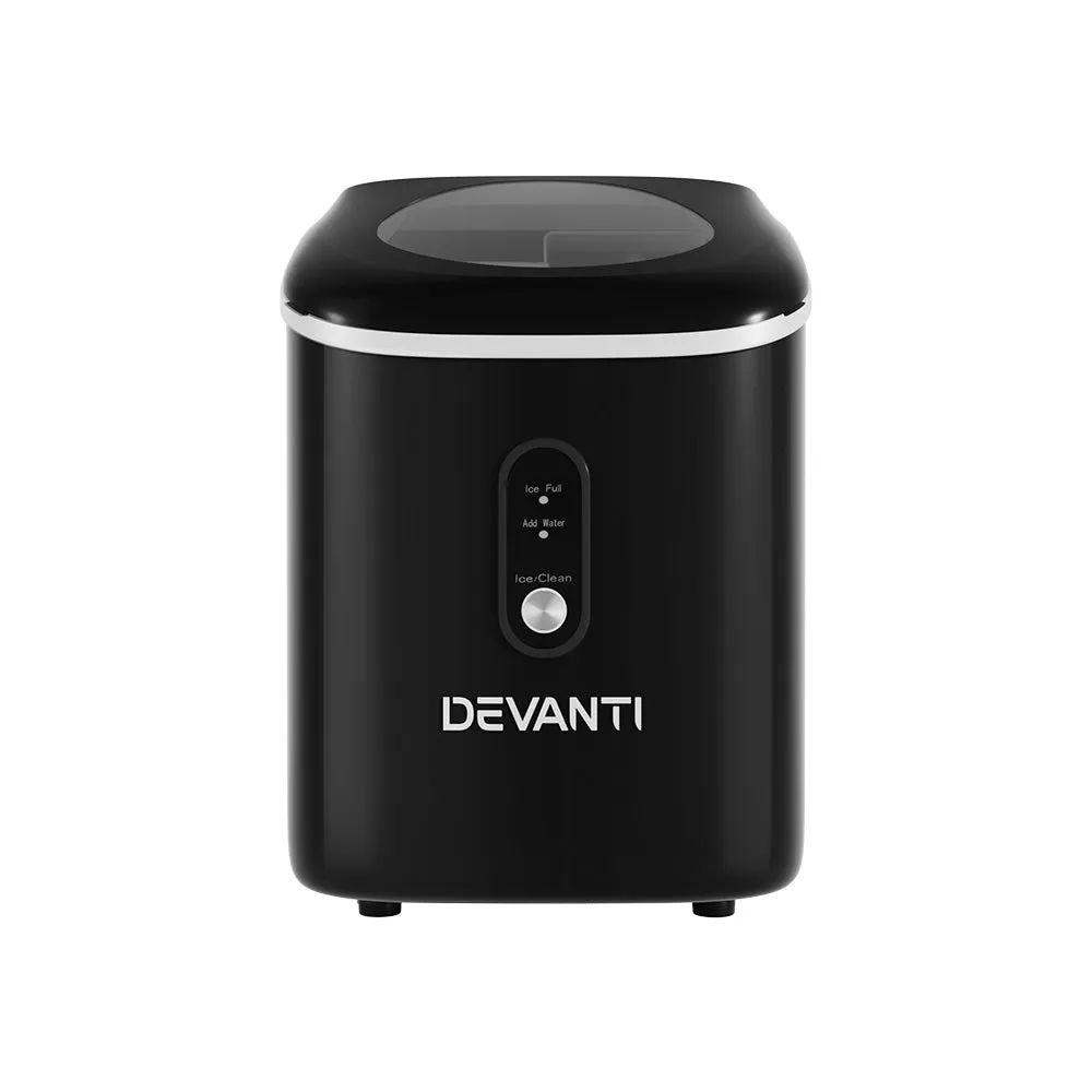 15kg Fast Nugget Ice Maker, Alarms, Compact - Devanti