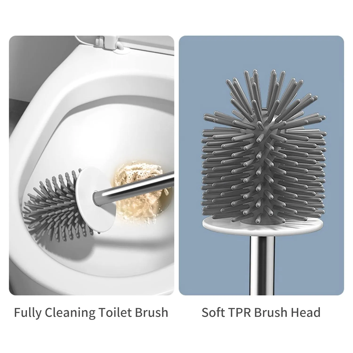 2-in-1 Bathroom Cleaning Brush Set