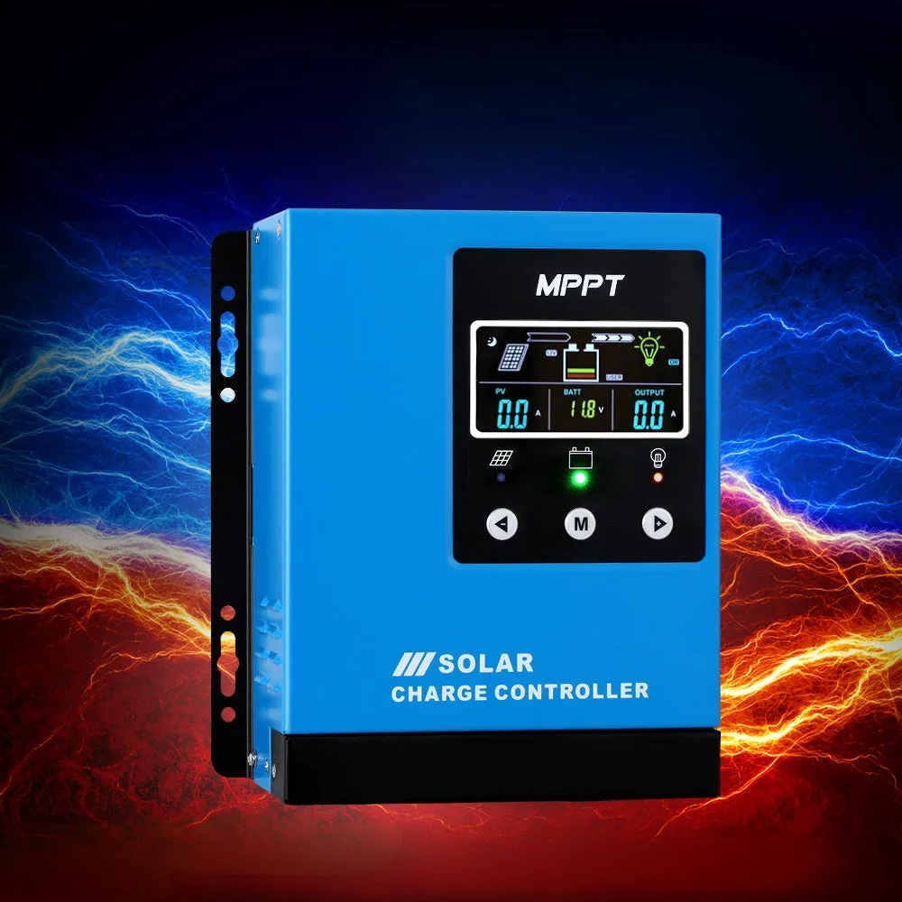 40A MPPT Solar Charge Controller, LCD, Auto Voltage - Giantz