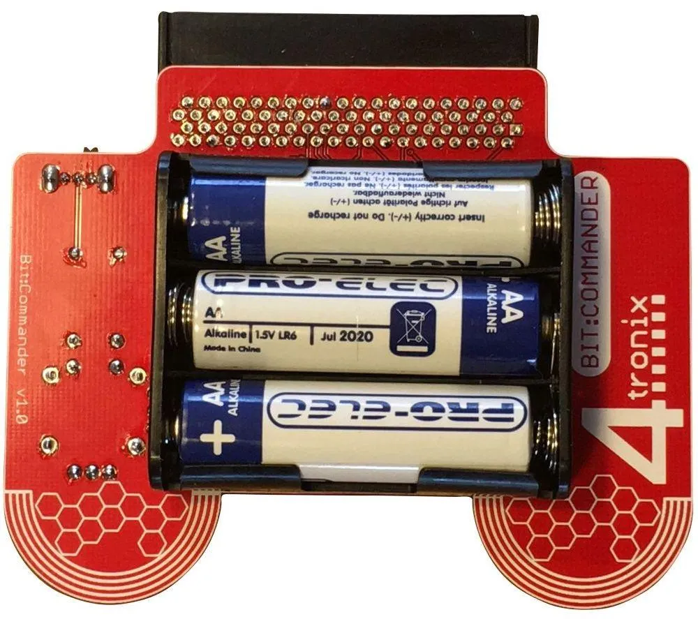 4Tronix Bit:Commander Console & Controller for BBC MicroBit (BitCommander)