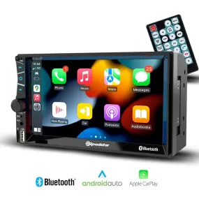 7 Inch Roadstar MP5 Double Din With Apple Carplay & Android Auto