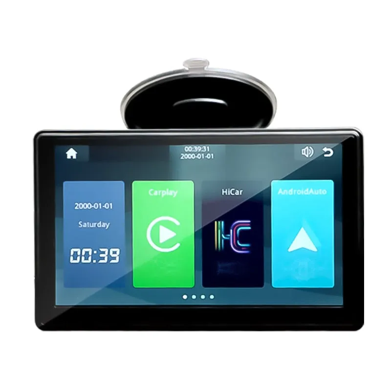 7inch Touch Screen Car Portable Wireless Apple CarPlay Tablet Android Stereo Multimedia Bluetooth Navigation