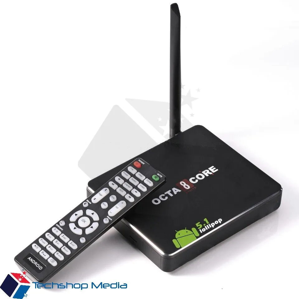 A90 Octa Core Smart TV Box 4k with RK3368