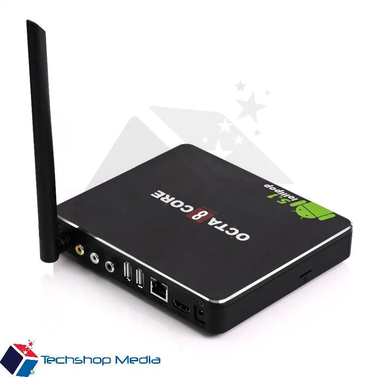 A90 Octa Core Smart TV Box 4k with RK3368