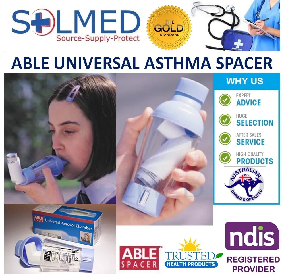 ABLE SPACER - AEROSOL CHAMBER INHALER