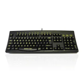 Accuratus 260 Hi-Vis Lower Case Keyboard