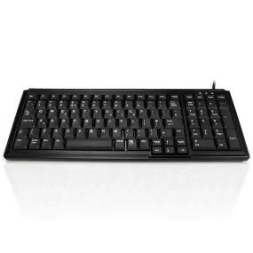 Accuratus K103A 15KV - USB & PS2 Compact Scissor Keyboard with 15KV ESD Air Discharge