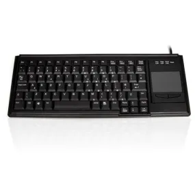 Accuratus KYB500-K82B Compact Keyboard with Integrated Touchpad