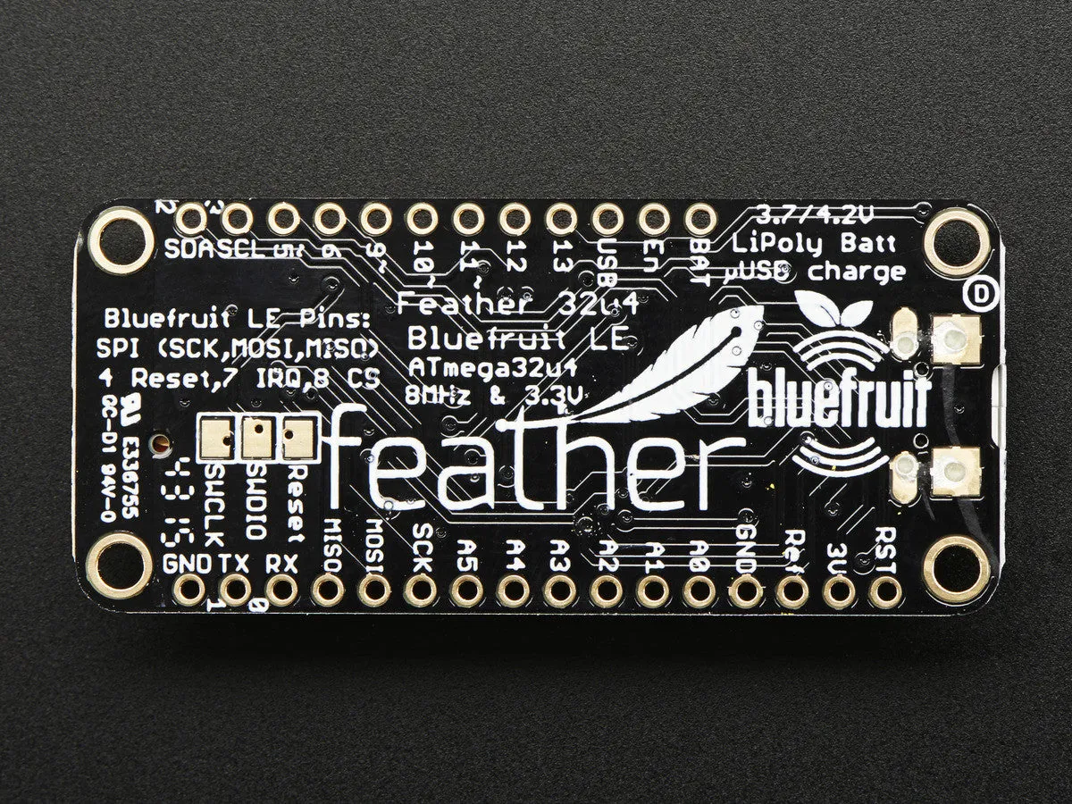 Adafruit Feather 32u4 Bluefruit LE