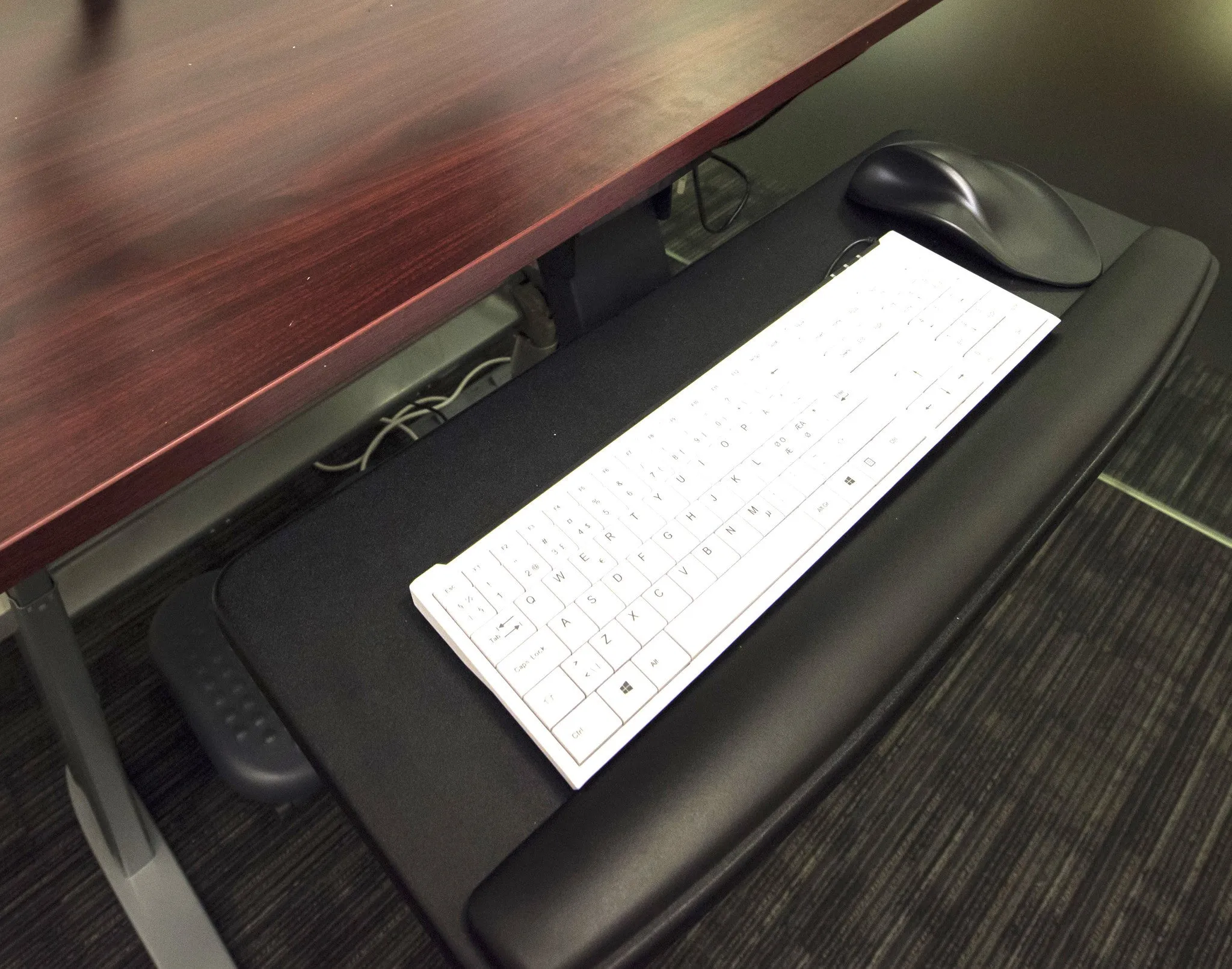 Adjustable Keyboard Tray (AKT01) with Height and Swivel Adjustments