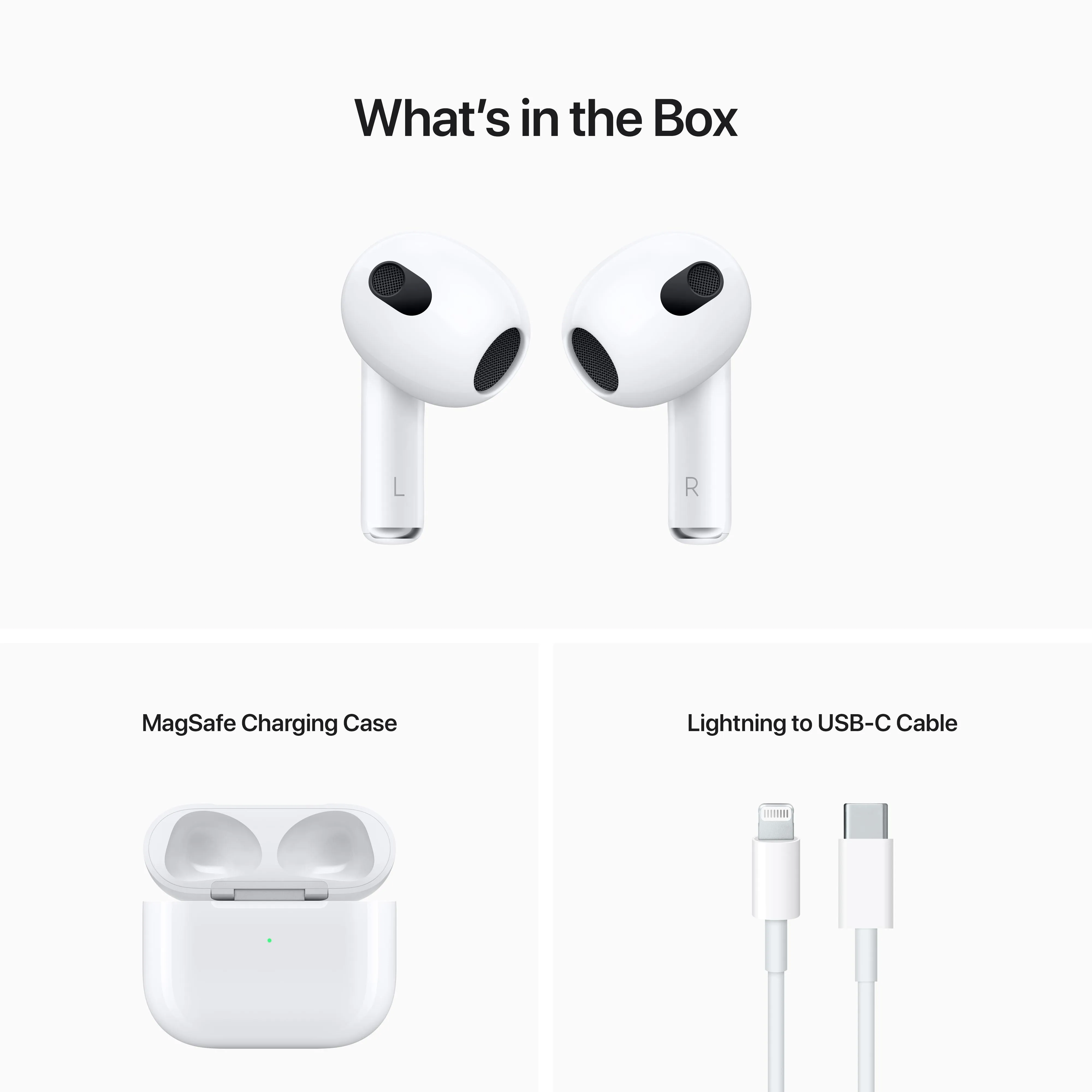 AirPods (3rd generation) with Lightning Charging Case