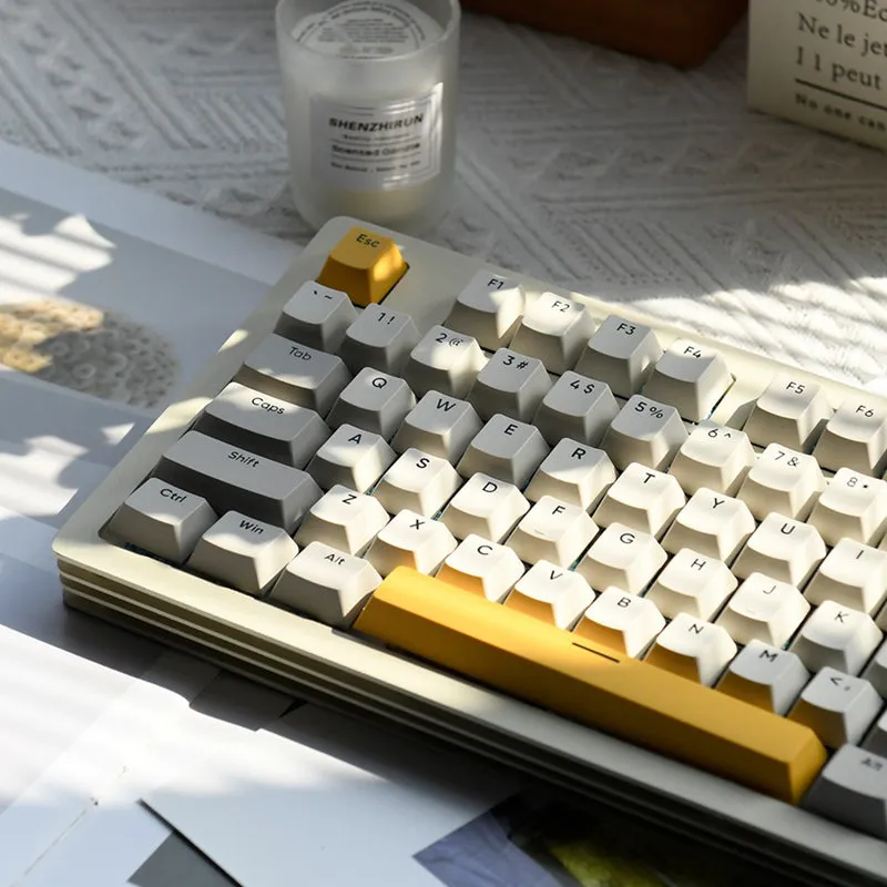 Ajazz AKC087 Wireless Mechanical Keyboard "Thousand-layer crisp" Structure Design