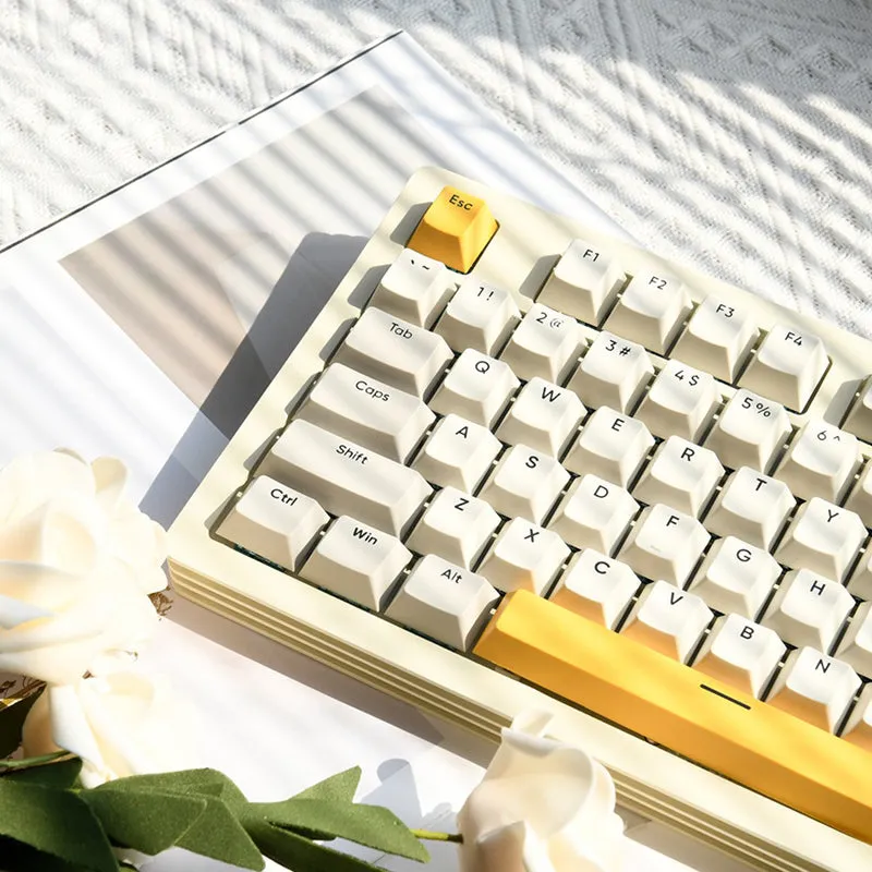 Ajazz AKC087 Wireless Mechanical Keyboard "Thousand-layer crisp" Structure Design