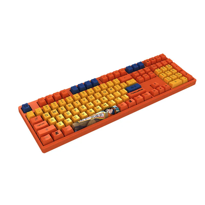 Akko 108K Dragon Ball Goku 3108 Orange Switch Keyboard