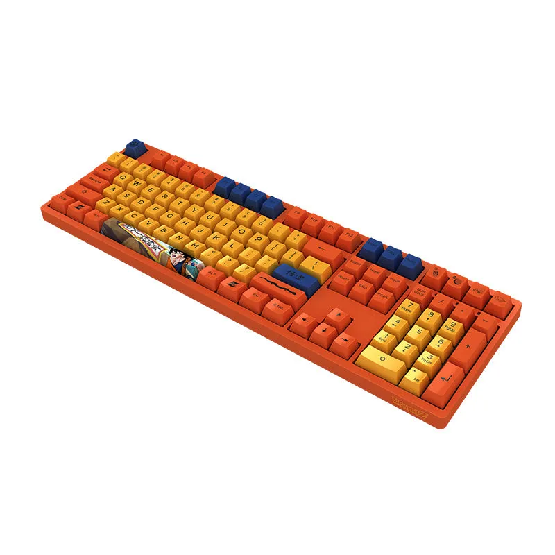 Akko 108K Dragon Ball Goku 3108 Orange Switch Keyboard