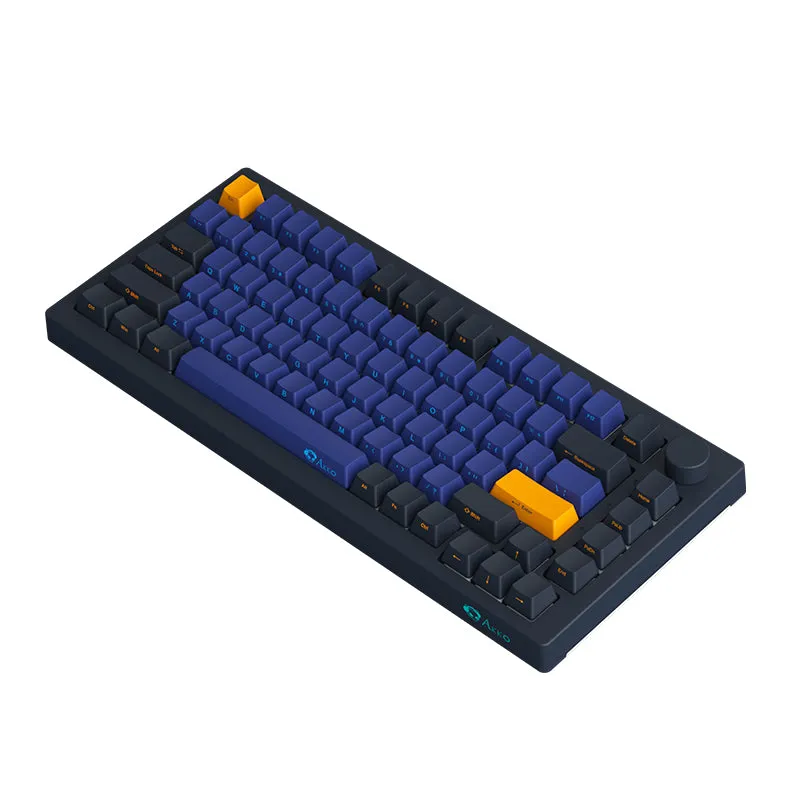 Akko Horizon 5075B Plus SP Wireless Mechanical Gaming Keyboard with PBT Side Keycaps, RGB, Custom-Knob