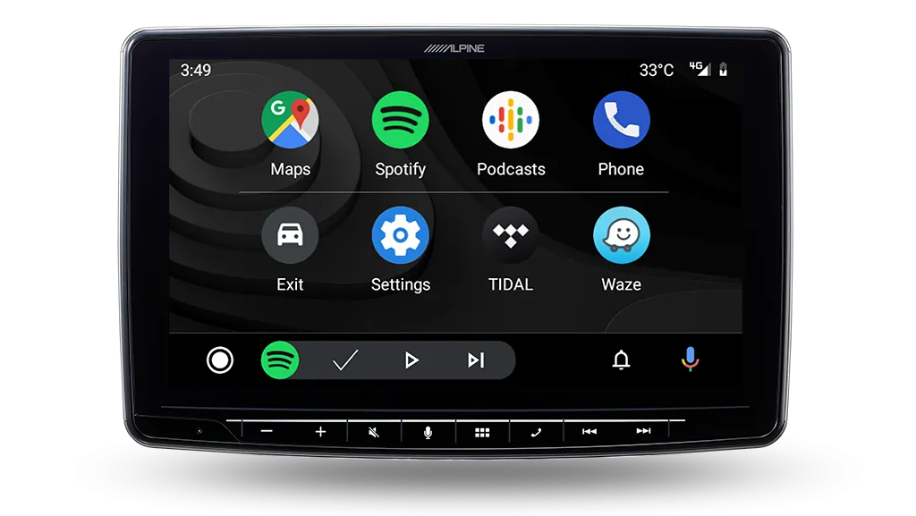 ALPINE ILX-F259E 9INCH HALO CARPLAY/ANDROID AUTO  DIGITAL MEDIA STATION