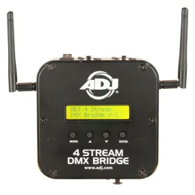 American DJ 4-STREAM-DMX-BRIDGE Wireless DMX Bridge