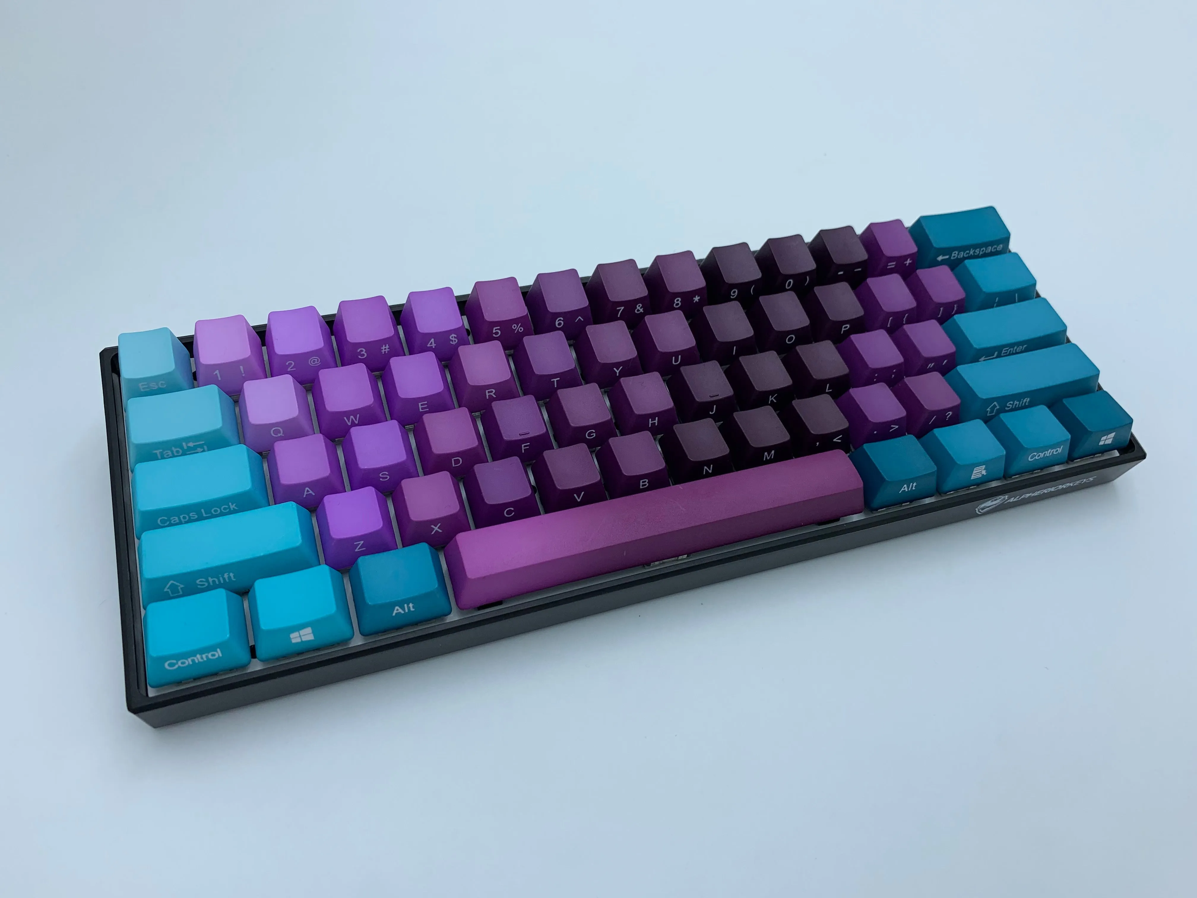 Amethyst Fade Keycap Set - Alpherior Keycaps