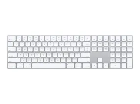 Apple Magic Keyboard With Numeric Keypad - Keyboard - Wireless - Bluetooth - Qwerty - Danish - Silver