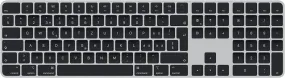 Apple Magic Keyboard with Touch ID & Numeric Keypad Swiss Black A2520 - MMMR3SM/A