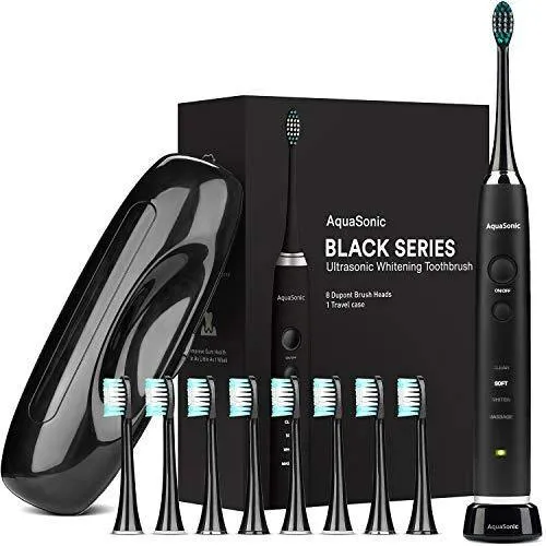 AquaSonic Black Series Ultra Whitening Toothbrush