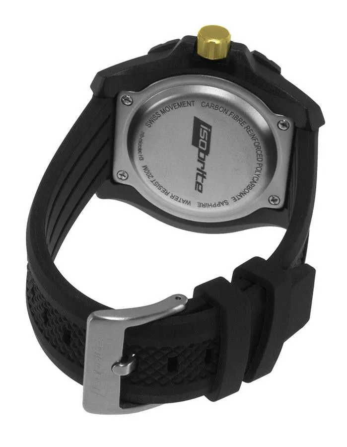 ArmourLite IsoBrite Valor Series - Yellow Dial & T100 Tritium - Silicone Strap