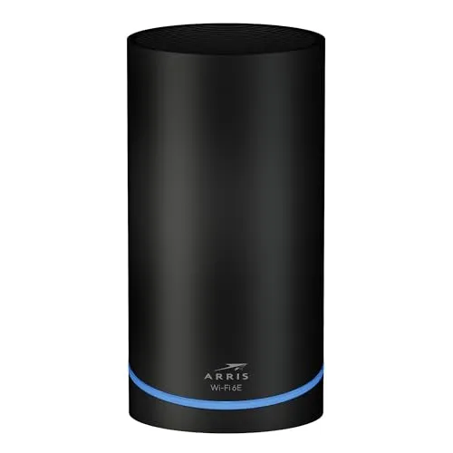 ARRIS Surfboard mAX 6E W161 Tri-Band Mesh Wi-Fi 6E System | AXE6600 Wi-Fi Speeds up to 6.6 Gbps| 6 GHz Band | Coverage up to 5,500 sq ft | 4.8 Gbps Backhaul | 2 Routers | 2.5 Gbps Ethernet Port