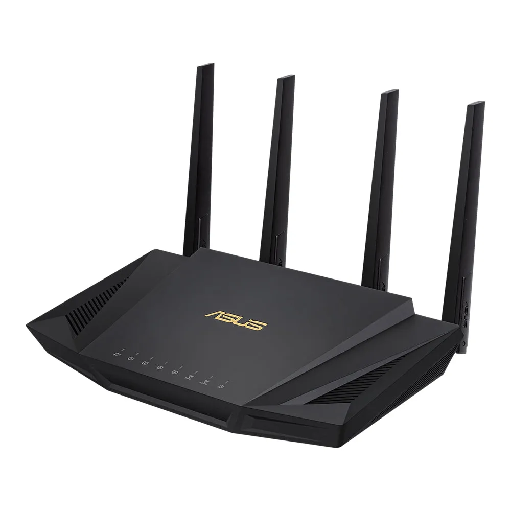 Asus Rt-Ax58u V2 - Wireless Router - 4-Port Switch - Gige - Wi-Fi 6 - Dual Band