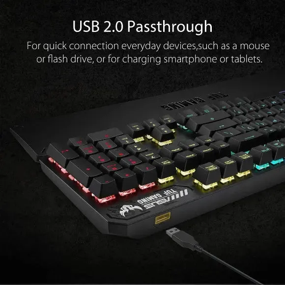 ASUS TUF Gaming K3 RGB Wired Mechanical Keyboard