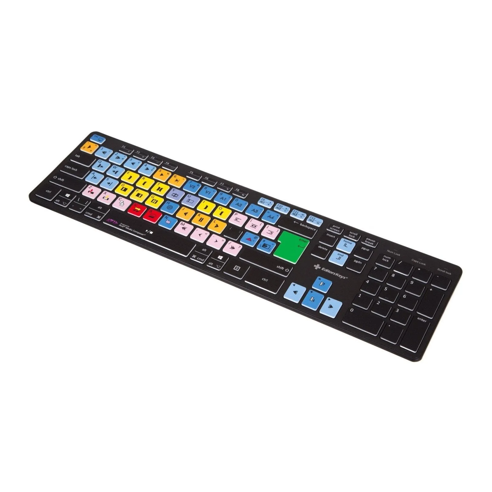 Avid Media Composer Keyboard - Slimline Wired/Wireless