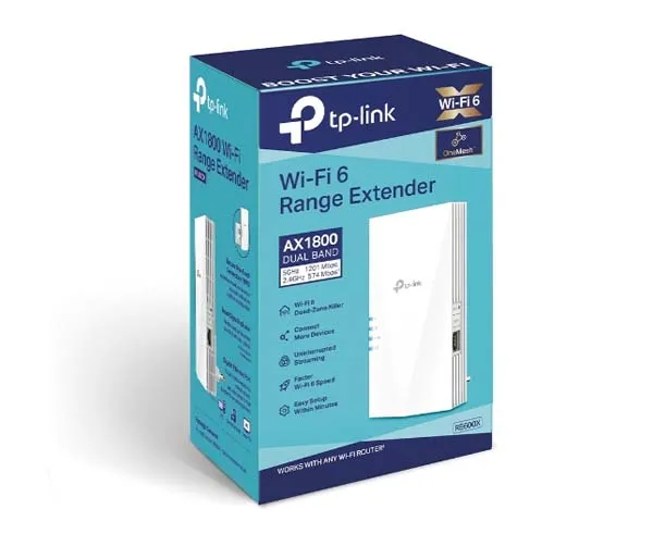 AX1800 Wi-Fi 6 Range Extender