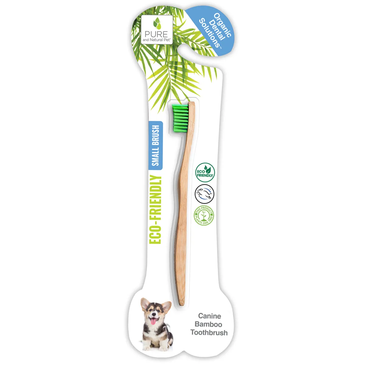 Bamboo Toothbrush for Small Dogs - Organic Dental Solutions®