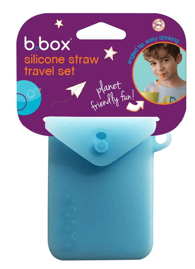 B.Box Reusable Straw Travel Set