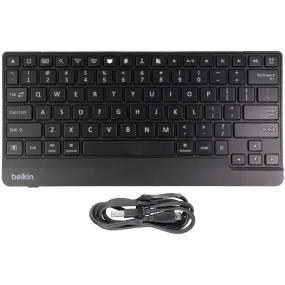 Belkin Compact Universal Bluetooth Keyboard - Black (F5L114)