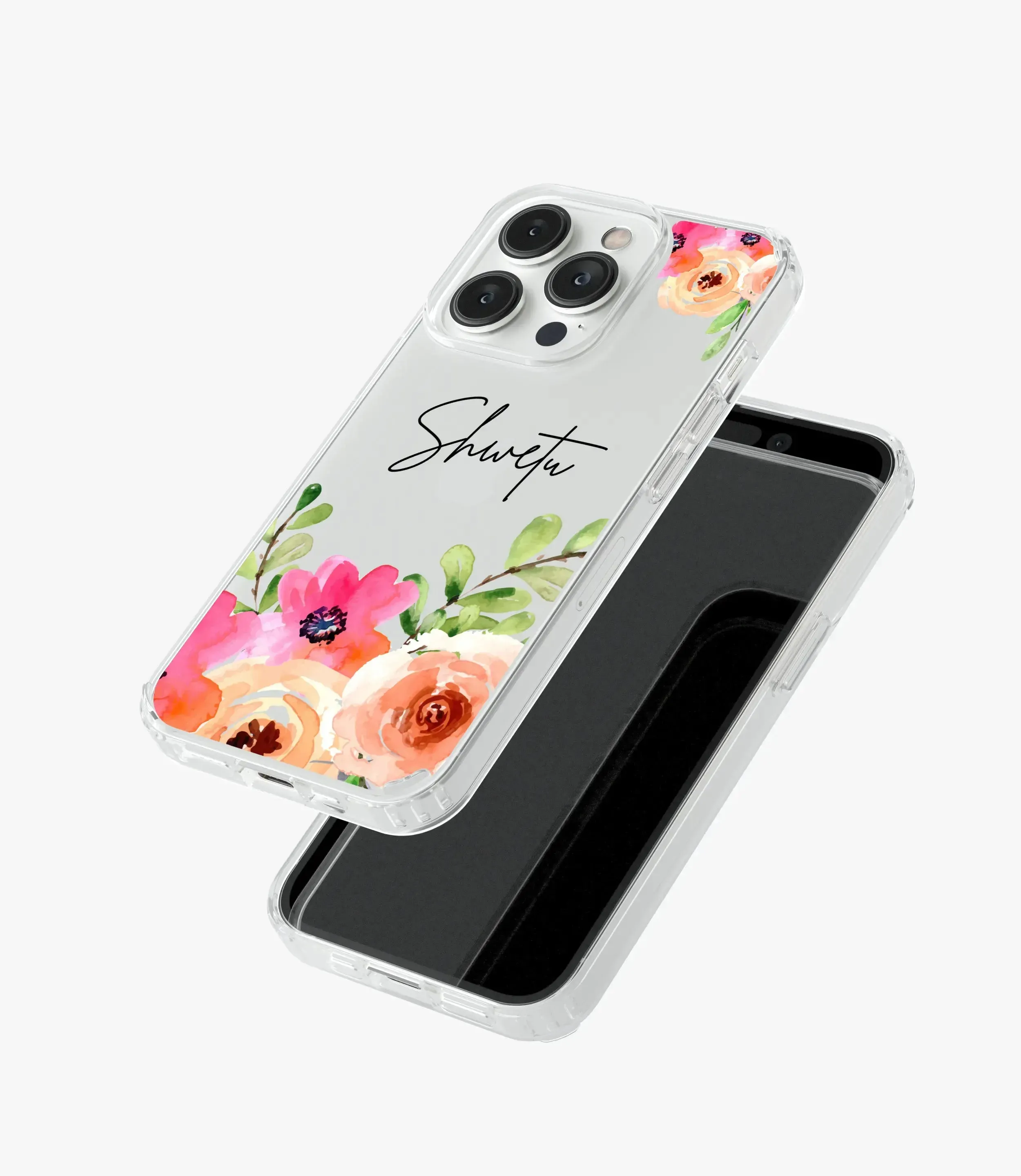 Blossom Blooms Custom Name Silicone Case