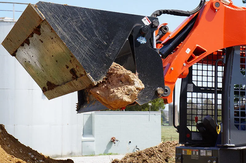 BLUE DIAMOND 4-IN-1 bucket for skid steer