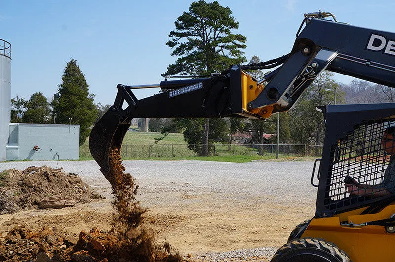 BLUE DIAMOND backhoe attachment for skid steer loader