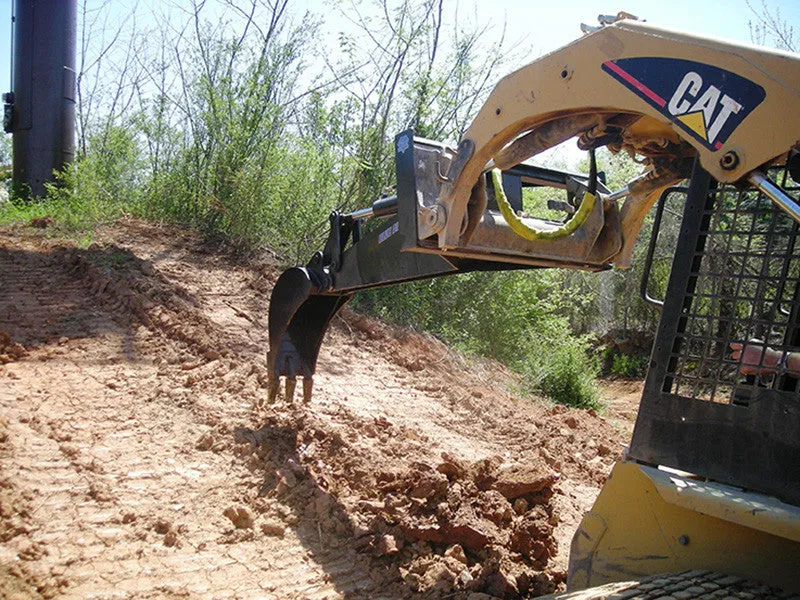 BLUE DIAMOND backhoe attachment for skid steer loader