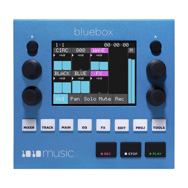 Bluebox - Compact Digital Mixer and Recorder