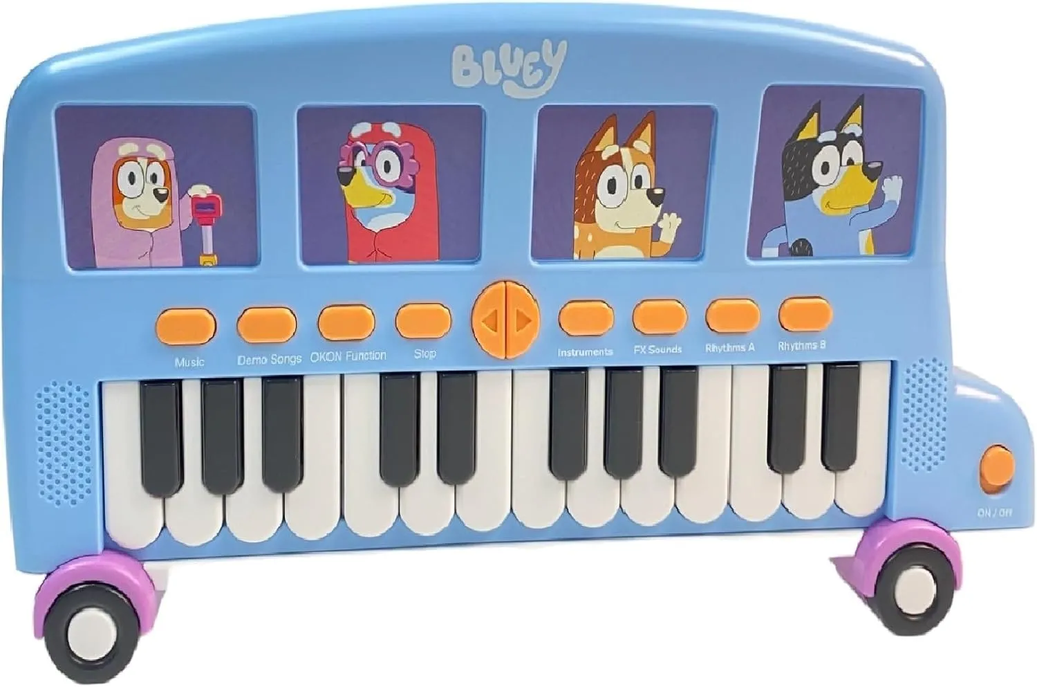 Bluey Bus Keyboard