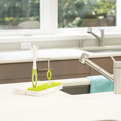 Boon Trip Travel Drying Rack & Bottle Brushes