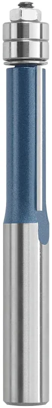 Bosch 85601MC Router Bit, 1/2 in Dia Cutter, 1-1/2 in L Cutting, 4-1/4 in OAL, 1/2 in Dia Shank, 2-Cutter, Steel :CD: QUANTITY: 1