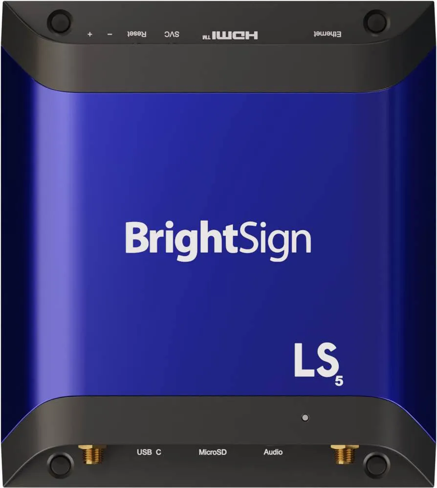 BrightSign LS425 HTLM 5 Player. Ideal for Looping Video.