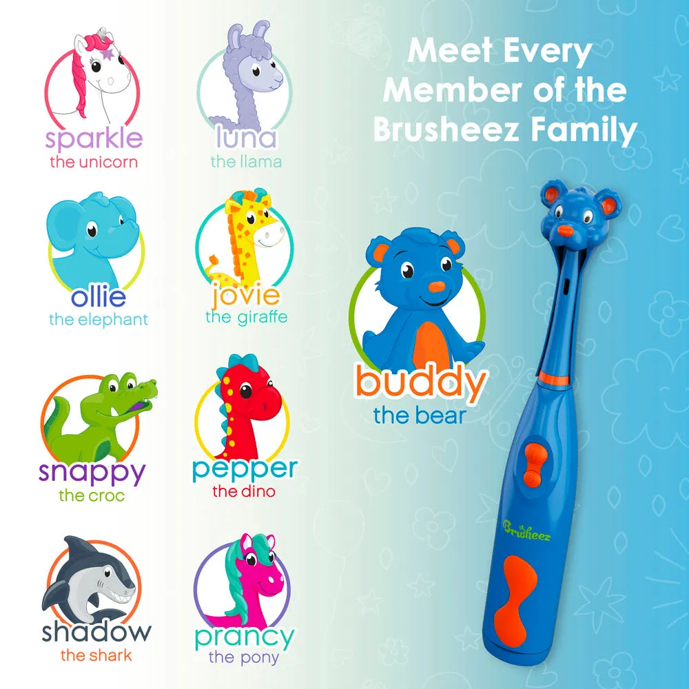 Brusheez® Kids’ Electric Toothbrush Set - Buddy the Bear