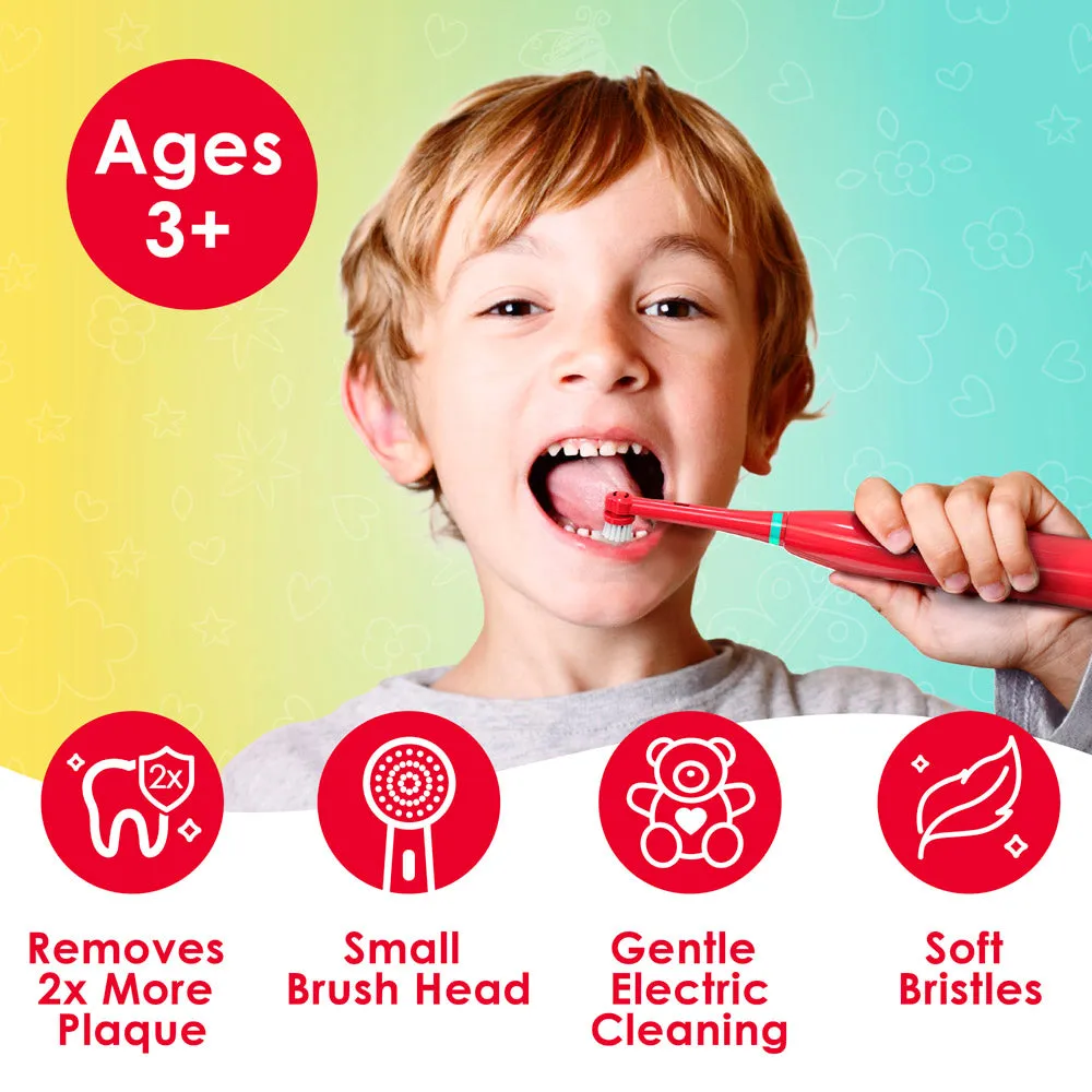 Brusheez® Kids’ Electric Toothbrush Set - Pepper the Dino